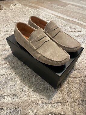 Men's New Republic Suede Penny Loafers - Sandstone